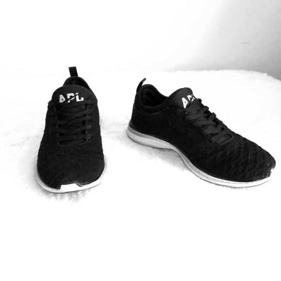 apl all black sneakers